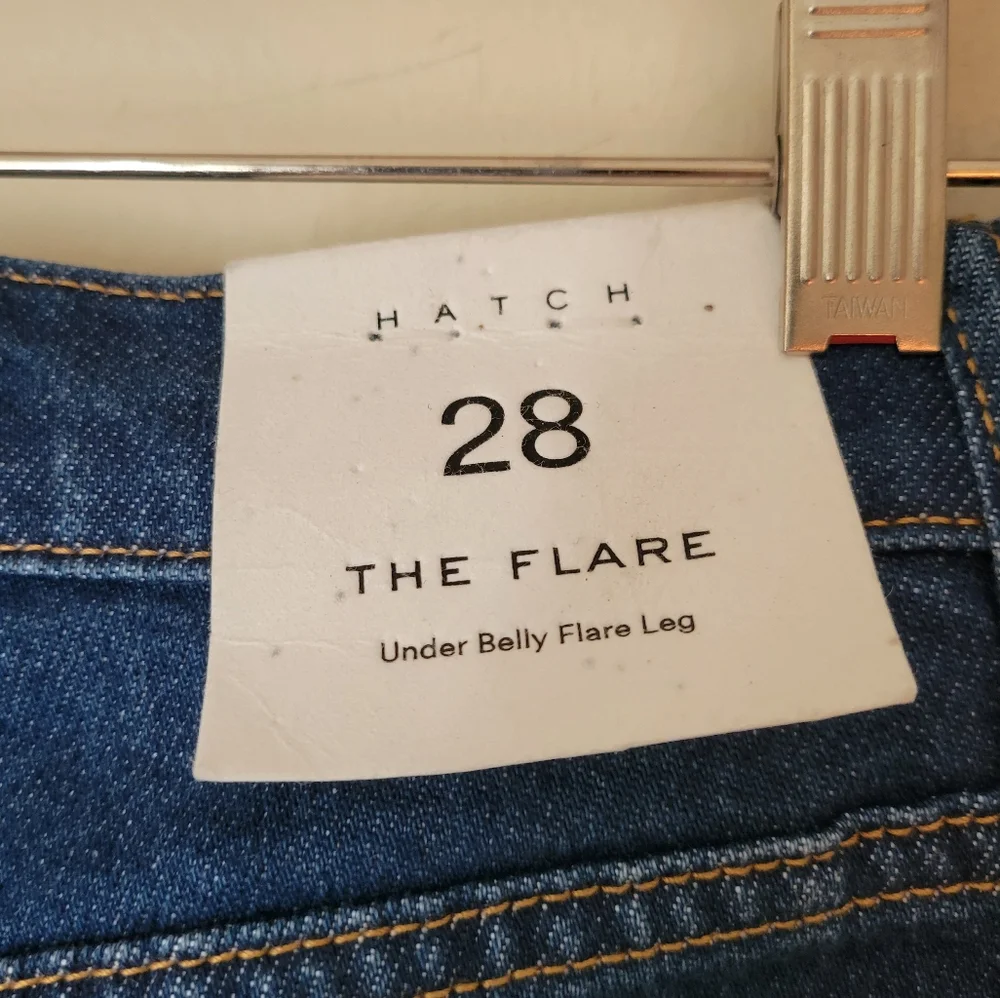 NWT Hatch the Flare Maternity Jean, sz 28